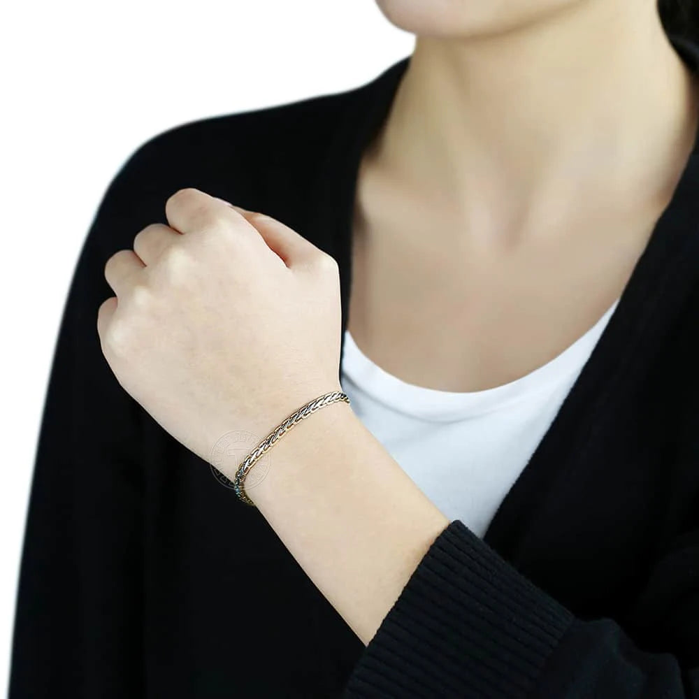 4/6mm Bracelet Twist Link