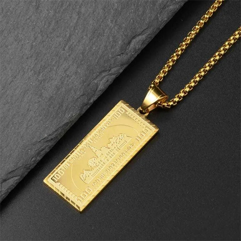 Benjamin Franklin Necklace