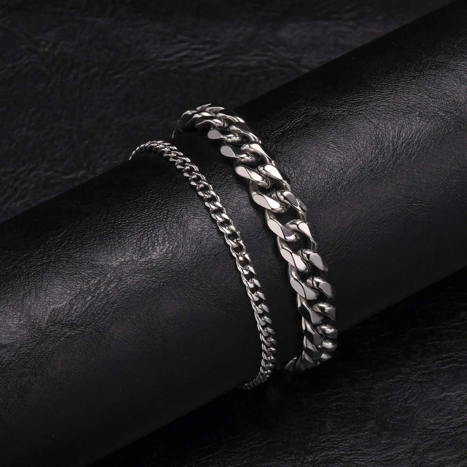 Twisted Rope Classic Chain 2pc Set