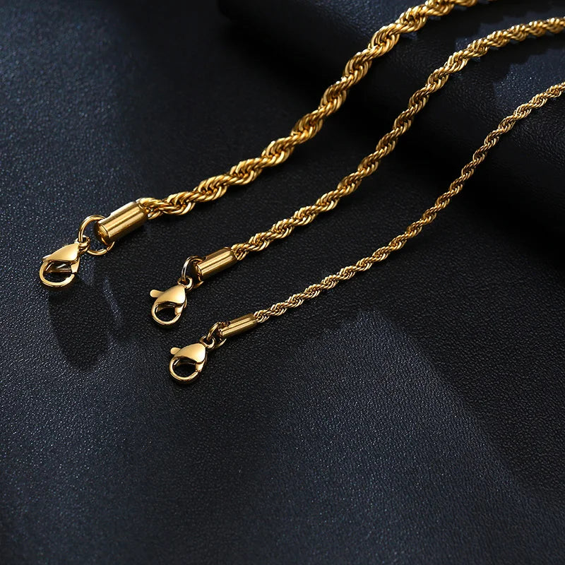 Rope Chain Links & Bracelet Set